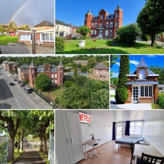 Le petit Château Avesnois - Studio en rez de jardin avec terrasse privée - 9