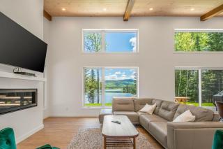 Chalet à louer au bord d'un lac avec spa - 4