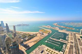 Premium 1BR on High Floor with Stunning Sea View and Balcony - 8