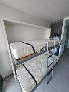 studio meuble climatise centre ville vue mer - Juan-les-Pins - 6