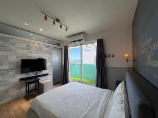 微藍海岸海景電梯旅宿-近東大門夜市 - 7