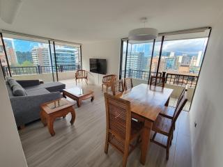 Mountain view in Las Condes, balcony and AC - 0