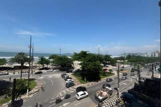 Kitnet com Vista MAR em Santos. - 7