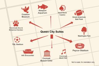 Queen City Suites 2 - For 4 - 6