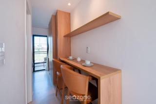 Aptos completos em prédio com piscina a 280m da Praia - CLFs - 4