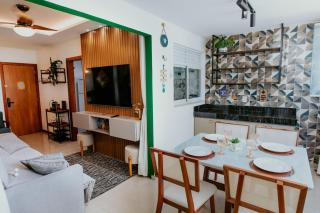 Apto 2Q decorado c/ Vista para o Mar de Itaparica - 1