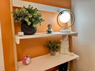 20 min NYC-Modern Private Room-Queen Bed-Parking - 3