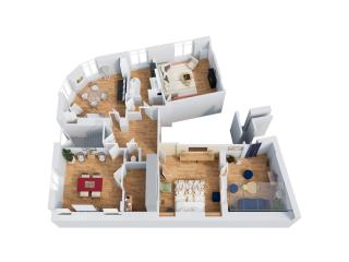 Luxurious apartment with a veranda, city center - 5