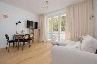 Family Apartment in Saska Kępa Bright & Functional Interiors with Balcony by Noclegi Renters - 6