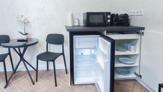 ALFA Stuttgart Einzelzimmer Teeküche Porsche Bosch l Gemeinschaftsbad WIFI SmartTV l Single room with kitchenette and shared bathroom BS21A6 - 5