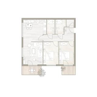 Binnendiek Resort Haus 2 Wohnung 6 - 4