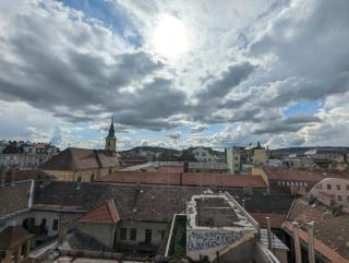 Green Skyline - Stylish Studio with City View & AC - 3