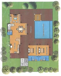 Villa i Mae Phim med privat pool och havsutsikt - 1