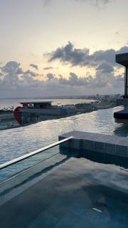 Apto Luxo Beira-Mar com Varanda de Frente para o Mar da Praia de Pajuçara NT1207 - 9