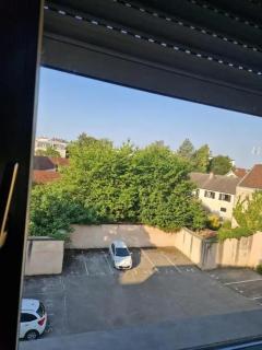 Studio confortable avec vue sur la ville à Dole, 25 m² - 4