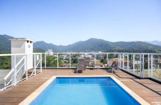 Ate 6 pessoas com ar condicionado, wifi, churrasqueira privativa no apto e piscina na cobertura - 0