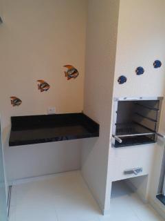 Ate 6 pessoas com ar condicionado, wifi, churrasqueira privativa no apto e piscina na cobertura - 5