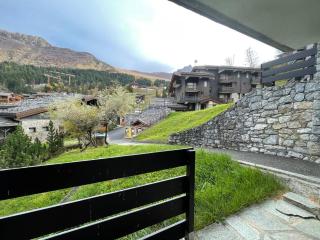 Studio chaleureux et rénové avec terrasse, proche des pistes - Planchamp, Valmorel - FR-1-356-379 - 6