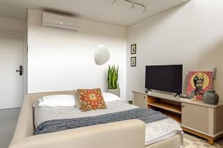 Loft Moderno, 500m Praia, Piscina, Sauna, WiFi 1GB - 5