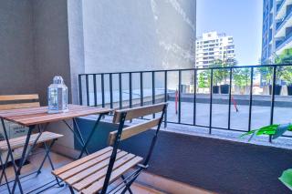 HOM I Luminoso y Lujoso Depto 1D1B en Nunoa - 6