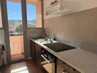Studio confortable avec vue mer, loggia, animaux acceptés et parking privatif - FR-1-309-75 - 1