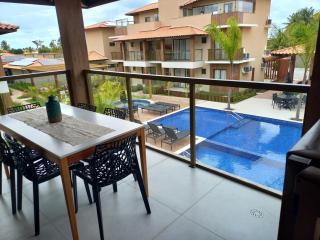 Apartamento com churrasqueira em Itacimirim - Condominio completo - 2