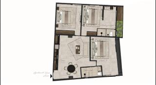 Moderno y luminoso apartamento de 3 habitaciones 314 - 3