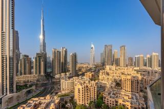 StayShort - Downtown For 6 with Burj Khalifa View - 0