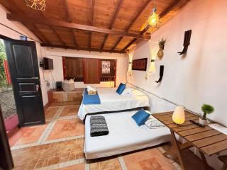 Cabaña & glamping para grupos de 4 a 6 personas, cerca al parque y con avistamiento de aves - 9