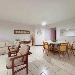 Apto com Vista para o Mar e Ar Cond à 200m da Praia - 4