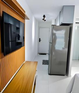 Art Studio - Pé na Areia Praia de Armação - 30m com Varanda - Unid 424 - 3