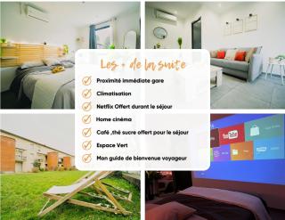 Logement haut de gamme climatisé, à proximité immédiate de la gare-Air-Conditioned, Near Train Station - 3