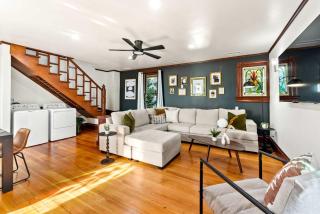 Top 2 Floors of Historic Mansion with Movie Room and Games - 9