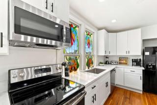 Top 2 Floors of Historic Mansion with Movie Room and Games - 2