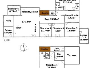 Gîte 4 chambres avec bien-être et terrasses au cœur du Marais Breton - FR-1-426-559 - Bois-de-Cené - 8