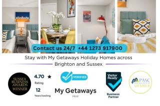 Buzzing Brighton Apartments By My Getaways - 0