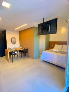 Flat moderno no Bueno, com piscina, academia e coworking - 7