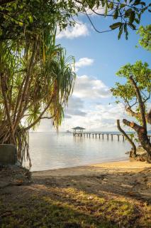 Plage privée - Vahine Ori Lodge - 0