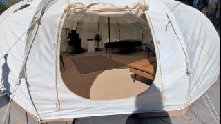 Cozy Stargazer Belltent in Crater of Diamonds, Arkansas - 4