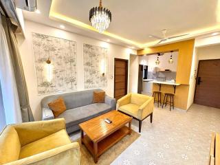 Relaxing 2BHK with Mangrove View - Family-Friendly, Pool - Candolim Beach - 7