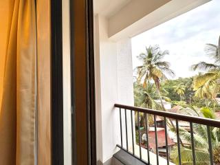 Relaxing 2BHK with Mangrove View - Family-Friendly, Pool - Candolim Beach - 2