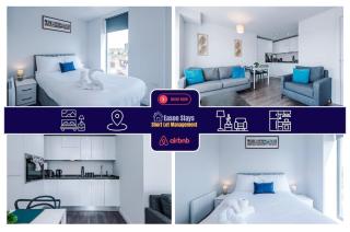 Spacious 1 BR Flat with Scenic View At Eason Stays Short Lets & Serviced Accommodation Liverpool - 0