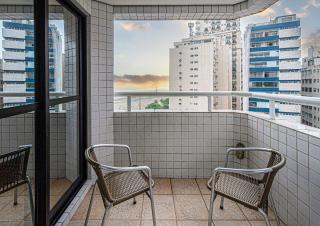 Elegante apto com vista mar no Gonzaga - 8