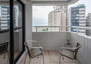 Elegante apto com vista mar no Gonzaga - 9