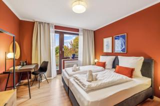 Renovierte Komfortable 3 Zi I Wohnung I Bahnhofsnähe I 3 Balkone I Netflix I Xbox One I 6 Betten - 6