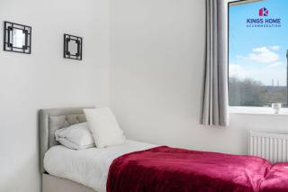 3BR 6 Beds Garden Parking x3 Kings Cross 25 mins & Harry Potter Studios - 3