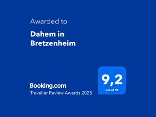 Dahem-Apartments - ruhig Parkplatz Rhein Main Gebiet gut erreichbar - App 1 barrierefrei mit Kamin Garten und Hund - App 2 mit Balkon - 9