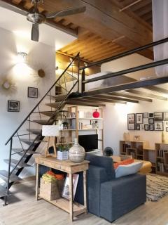 Authentic Loft with Mezzanine & Exposed Stones Heart of Lyon - 8