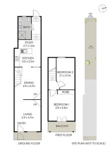 2BR Darlington Home for 6 with Balcony - 5