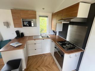 6-Pers Chalet Lauwersoog COMPLEET MET OPGEMAAKTE BEDDEN EN HANDDOEKEN excl juli en augustus - 4